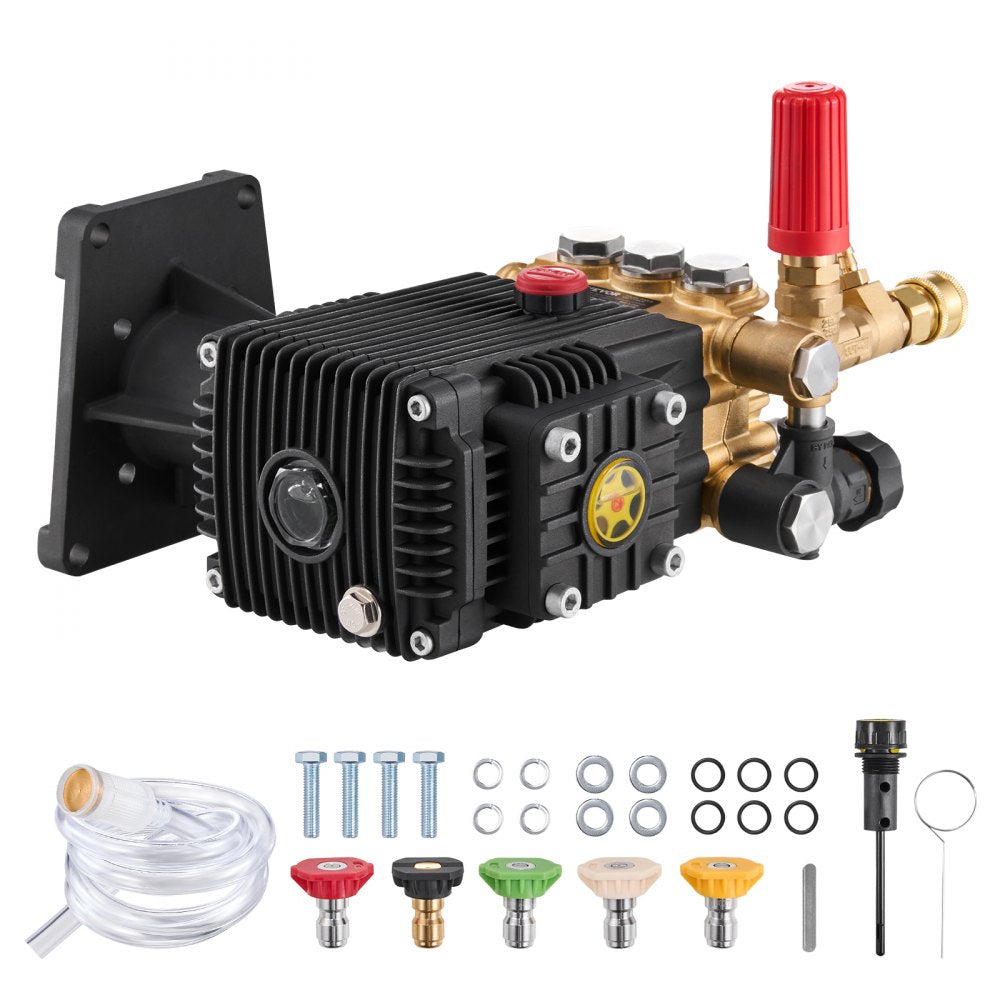 QXB-6 - Upgraded 4400 PSI Pressure Washer Pump for Efficient Cleaning