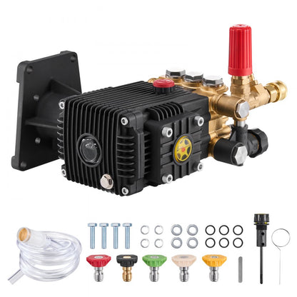 QXB-6 - Upgraded 4400 PSI Pressure Washer Pump for Efficient Cleaning