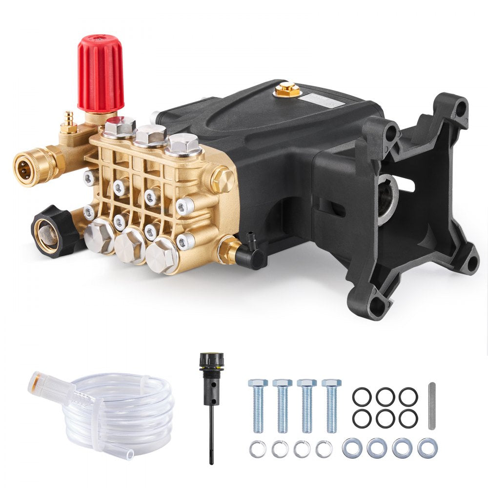 QXB-8 - Durable Triplex Plunger Pressure Washer Pump 4000 PSI for Efficient Cleaning