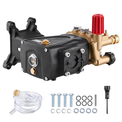 QXB-8 - Durable Triplex Plunger Pressure Washer Pump 4000 PSI for Efficient Cleaning
