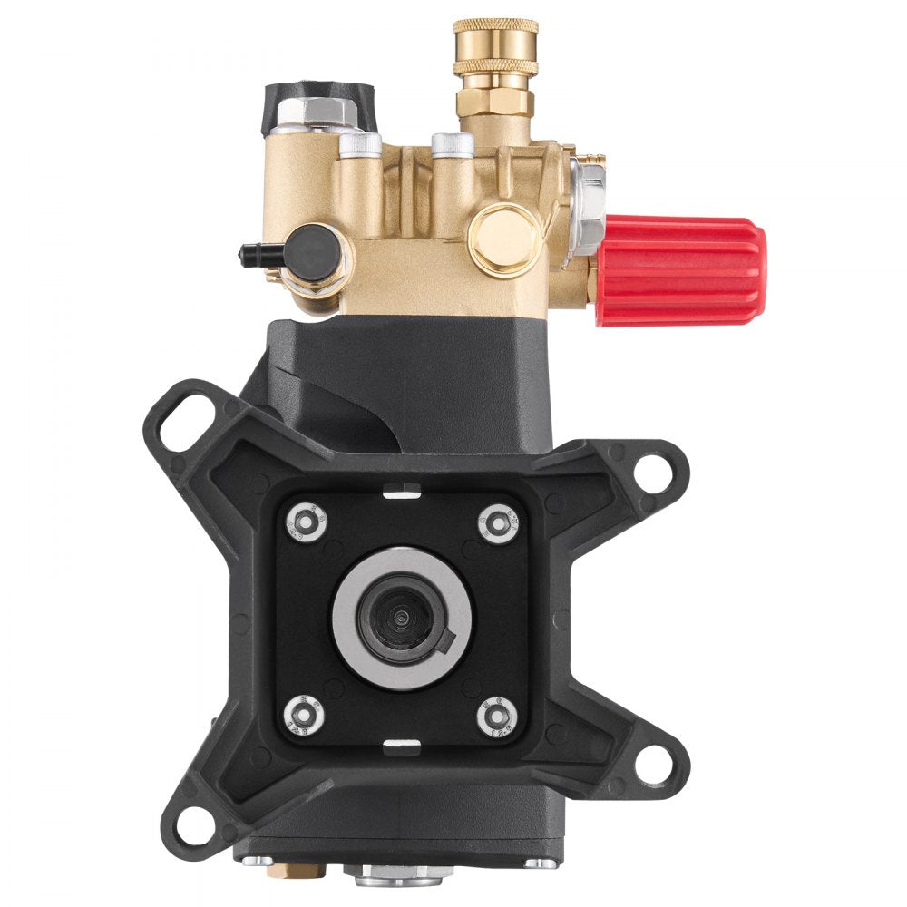 QXB-9 - 1" Shaft Triplex Pressure Washer Pump, 4000 PSI, Versatile Cleaning