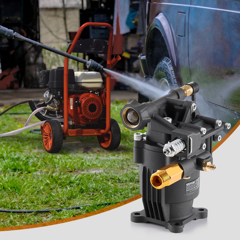 QXB-1 - 3/4" Shaft Pressure Washer Pump, 3500 PSI, Durable Design