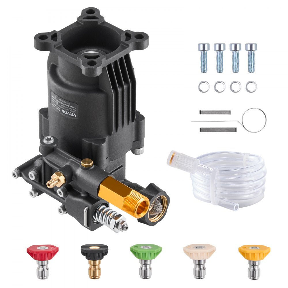 QXB-1 - 3/4" Shaft Pressure Washer Pump, 3500 PSI, Durable Design