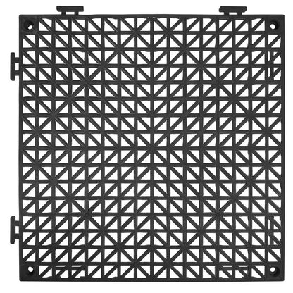 30*30*1.5cm-B - Non-Slip PVC Interlocking Drainage Tiles, 50PCS Set