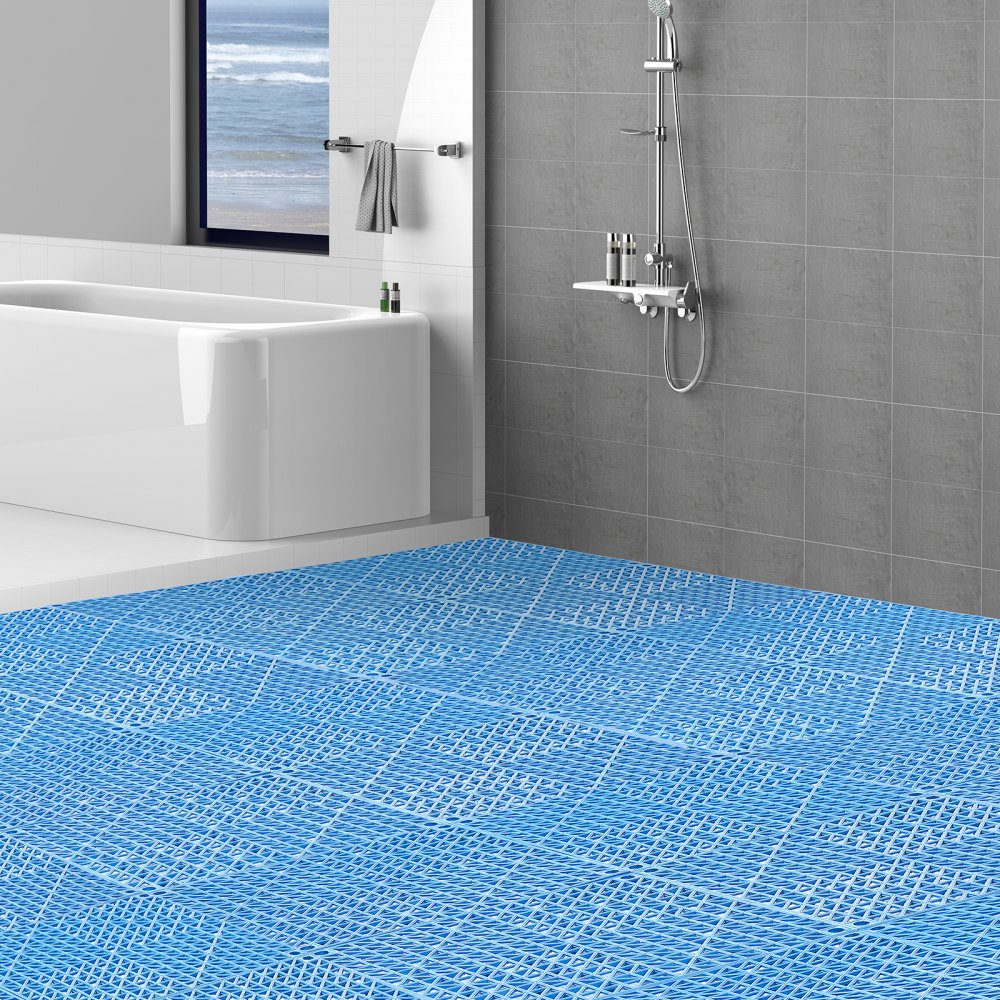 30*30*1.5cm-U - Non-Slip 12" Drainage Interlocking Tiles for Wet Areas