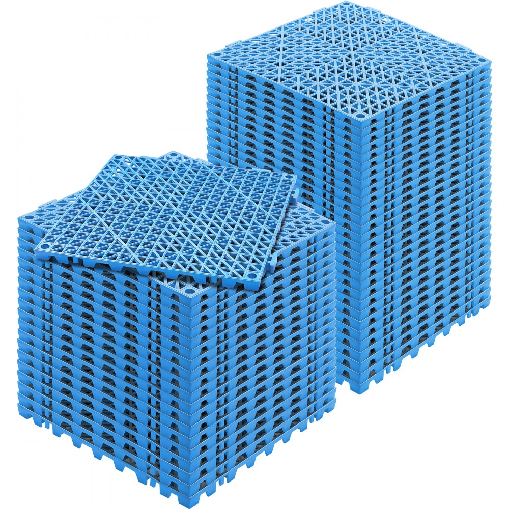30*30*1.5cm-U - Non-Slip 12" Drainage Interlocking Tiles for Wet Areas
