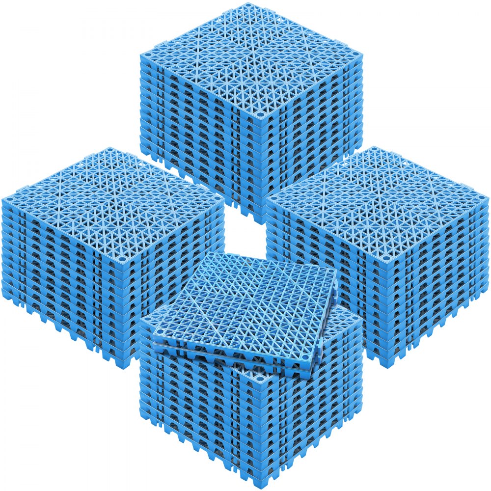 30*30*1.5cm-U - Non-Slip 12" Drainage Interlocking Tiles for Wet Areas