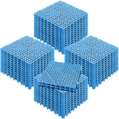 30*30*1.5cm-U - Non-Slip 12" Drainage Interlocking Tiles for Wet Areas