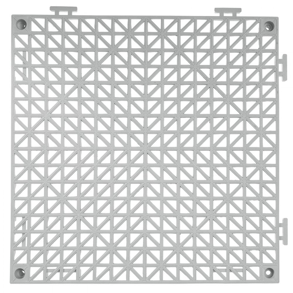 30*30*1.5cm-G - Durable Gray Interlocking Tiles for Easy DIY Flooring