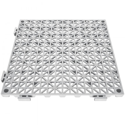 30*30*1.5cm-G - Durable Gray Interlocking Tiles for Easy DIY Flooring