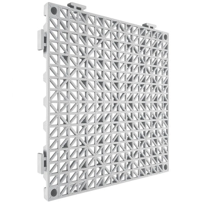 30*30*1.5cm-G - Durable Grey Interlocking Floor Tiles for Wet Areas