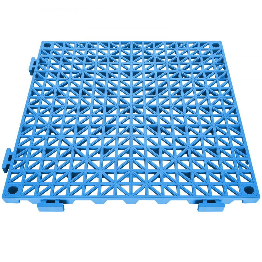 30*30*1.5cm-U - 55PCS Blue PVC Interlocking Tiles for Safe, Custom Flooring