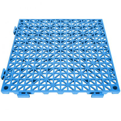 30*30*1.5cm-U - 55PCS Blue PVC Interlocking Tiles for Safe, Custom Flooring