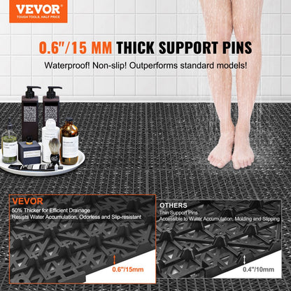 30*30*1.5cm-B - Durable Interlocking Cushion Tiles for Indoor & Outdoor Use