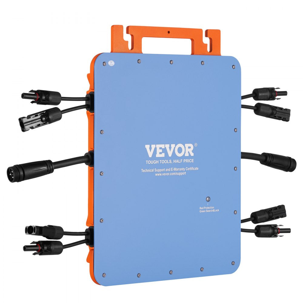 GT-1200 - 1200W Weather-Resistant Solar Inverter with App Monitoring