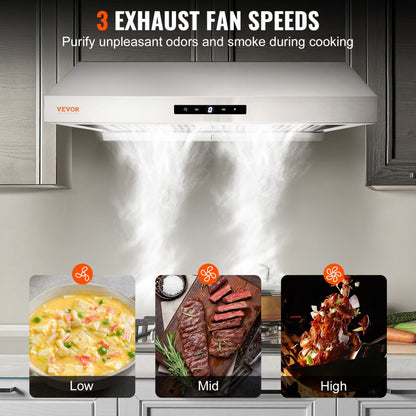 TF2775B-CC-I1 - Stainless Steel Ductless Range Hood with Quiet Dual Motors