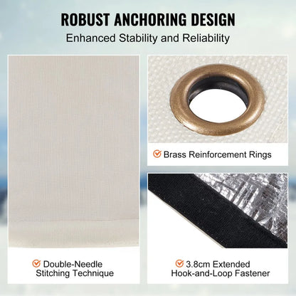 L34*W20 - 34''H Heavy-Duty VEVOR Pump Cover with Anti-Theft Design