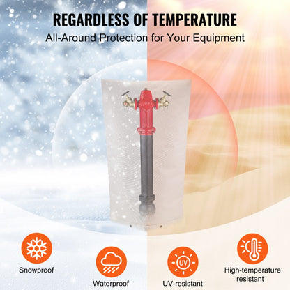 L34*W20 - 34''H Heavy-Duty VEVOR Pump Cover with Anti-Theft Design