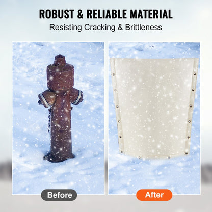 L24*W24 - Durable 24'' PVC Well Pump Cover with Anti-Theft Features