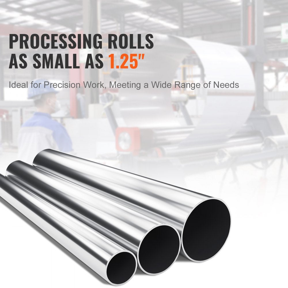 W01-1.0X320 - VEVOR 12-Inch Slip Roll Machine for Sheet Metal Shaping