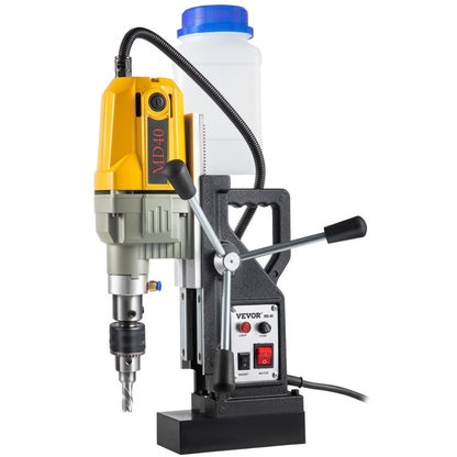 VV-MD-US12 - 1100W Magnetic Drill Press, 1.57" Bore, Portable with 12 Bits