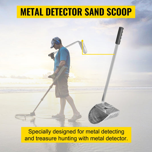BNYL-1 Durable Stainless Steel Sand Scoop with Ergonomic Handle