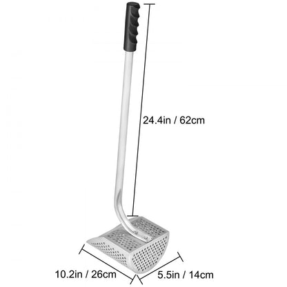 BNYL-1 Durable Stainless Steel Sand Scoop with Ergonomic Handle