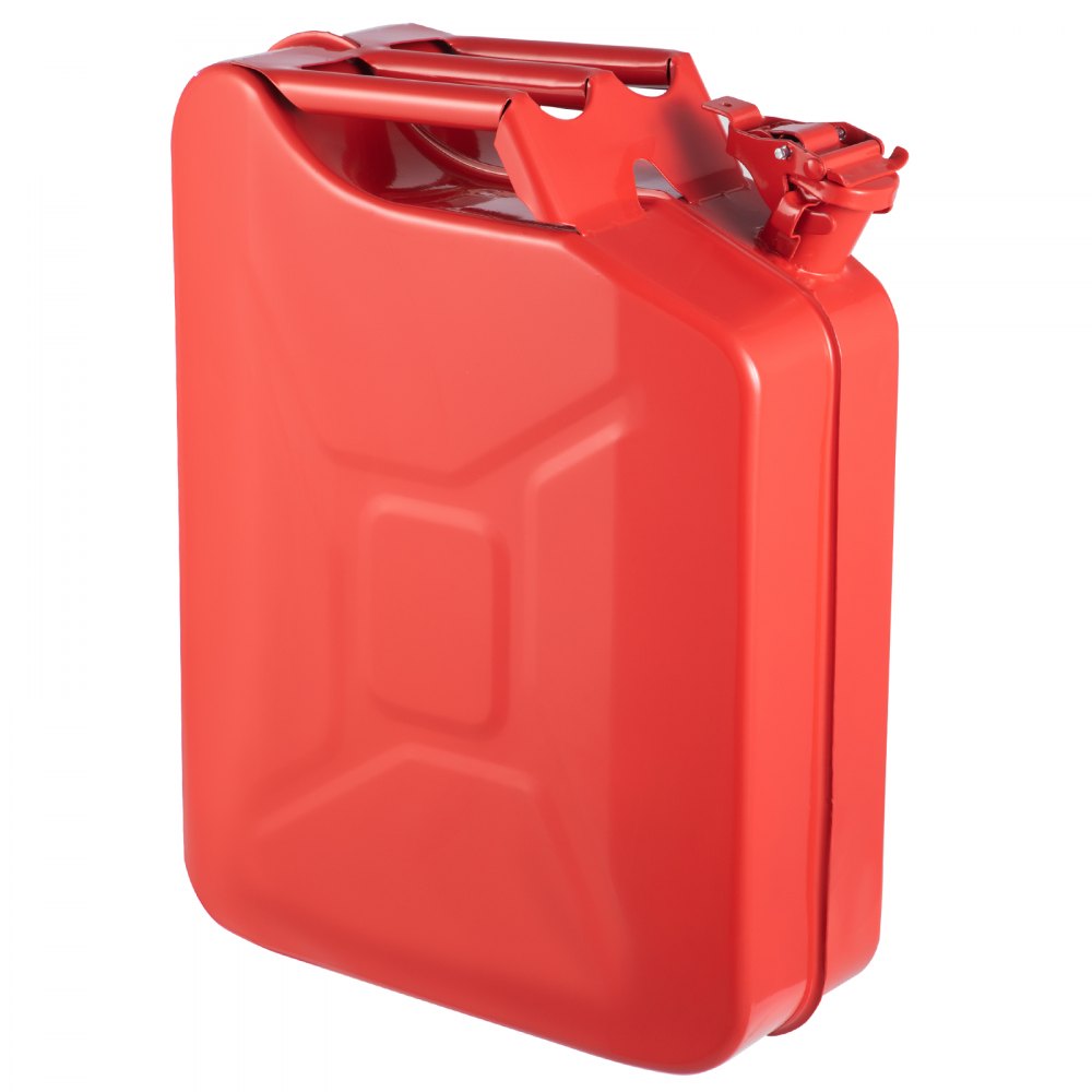 1X20LRED - 5.3 Gallon VEVOR Steel Jerry Fuel Can with Flexible Spout