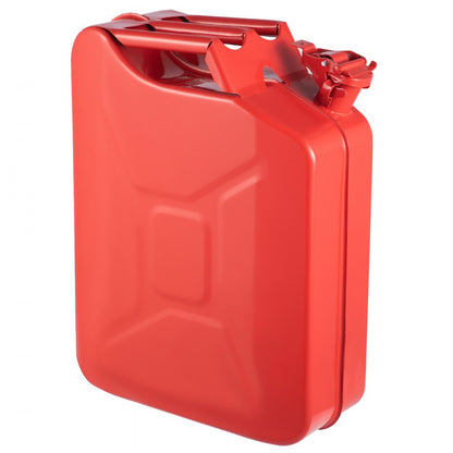 1X20LRED - 5.3 Gallon VEVOR Steel Jerry Fuel Can with Flexible Spout