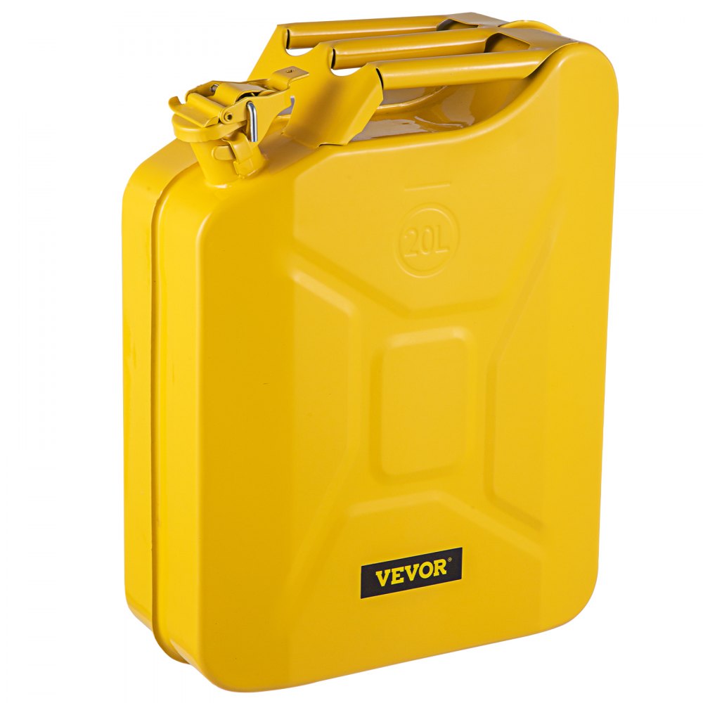 1X20LYELLOW - 5.3-Gallon Steel Jerry Can with Quick Spout System