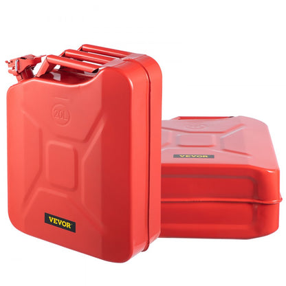 2X20LRED - 5.3 Gallon VEVOR Jerry Fuel Can with Flexible Spout