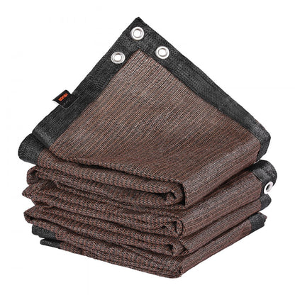 SSZGB-05 - 10x12 ft HDPE Sun Shade Cloth with Grommets & Accessories