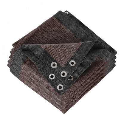 SSZGB-05 - 10x12 ft HDPE Sun Shade Cloth with Grommets & Accessories
