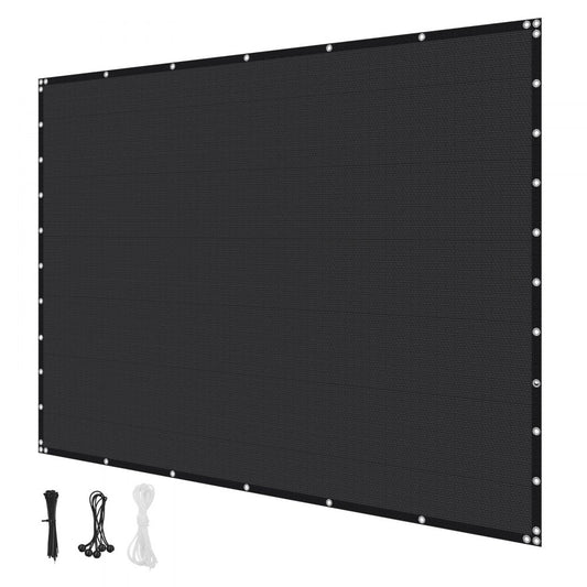 SSZGB-06 - 10x12 ft Durable HDPE Sun Shade Screen with Grommets