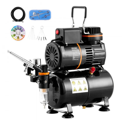 TC-20B - Beginner-Friendly Airbrush Kit with 3.5L Tank, Easy Control