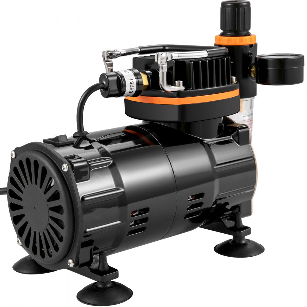 010631206188 - VEVOR Airbrush Kit with Compressor & Dual-Action Nozzles