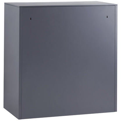 010777547160 - 9-Door Steel Locker 35.4'' x 17.7'' x 37'' for Secure Storage