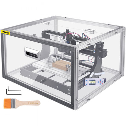 3018Pro - VEVOR 11.8"x7.1" CNC Router for Engraving & More