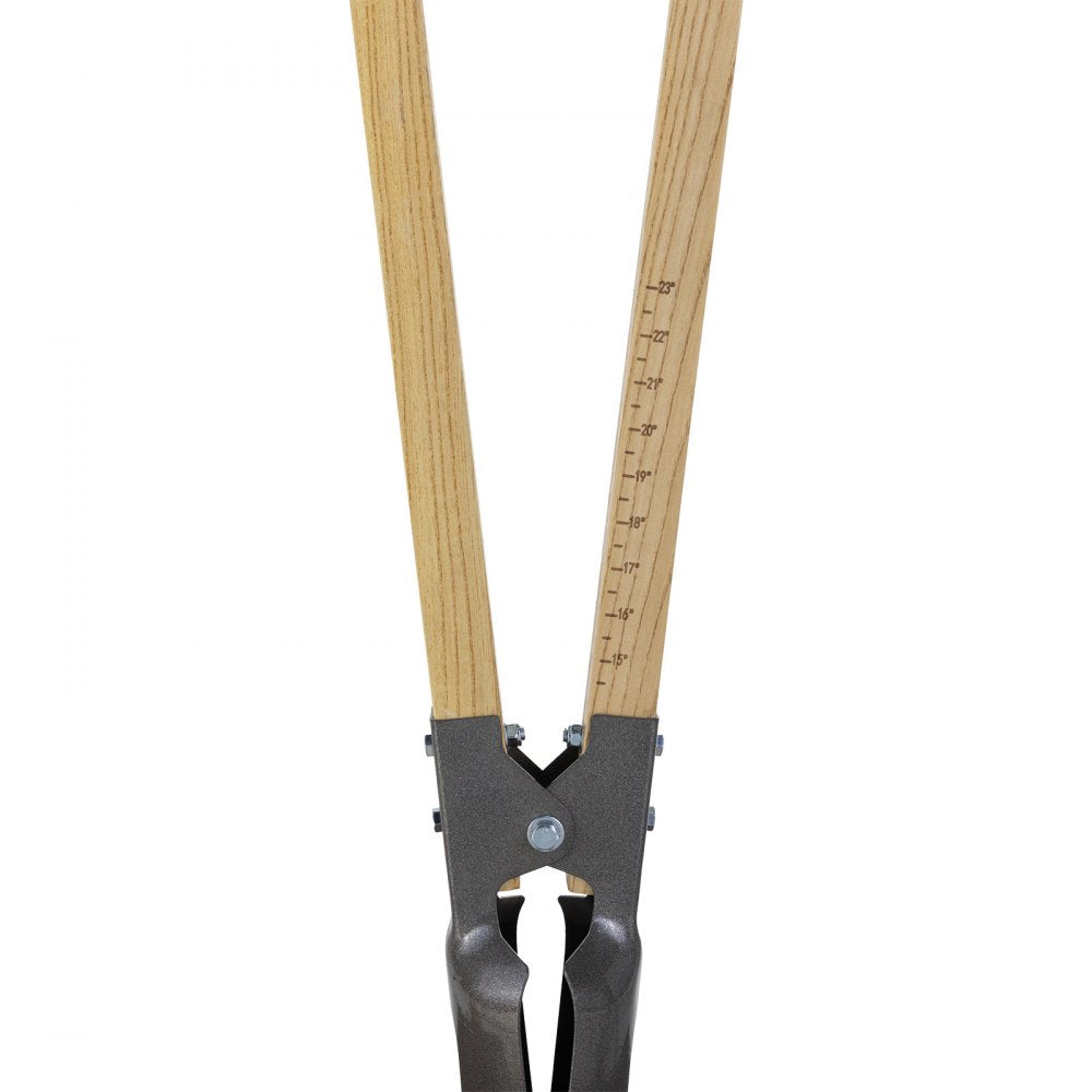 YM301 - 57.48" Manual Post Hole Digger with 4.33" Round Metal Blade