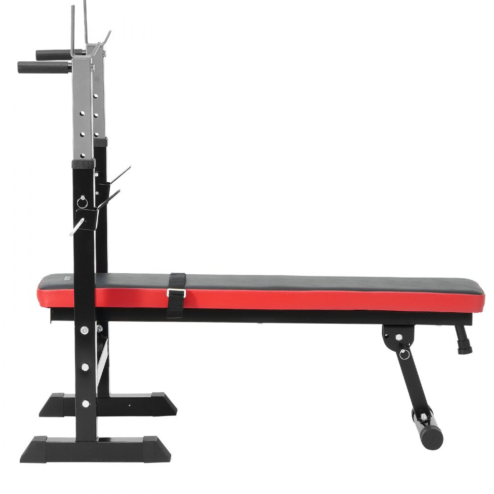 YFBH-9B - Versatile Weight Bench for Home Gym with Adjustable Height & Squat Rack