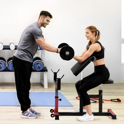 ax1010 - Adjustable Biceps Curl Bench with 440 lbs Capacity