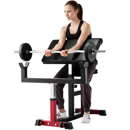 ax1010 - Adjustable Biceps Curl Bench with 440 lbs Capacity