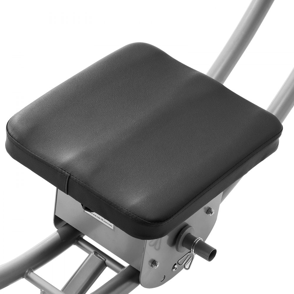 YN-388 - Heavy-Duty Ab Machine with Dual Curved Slide & Counter