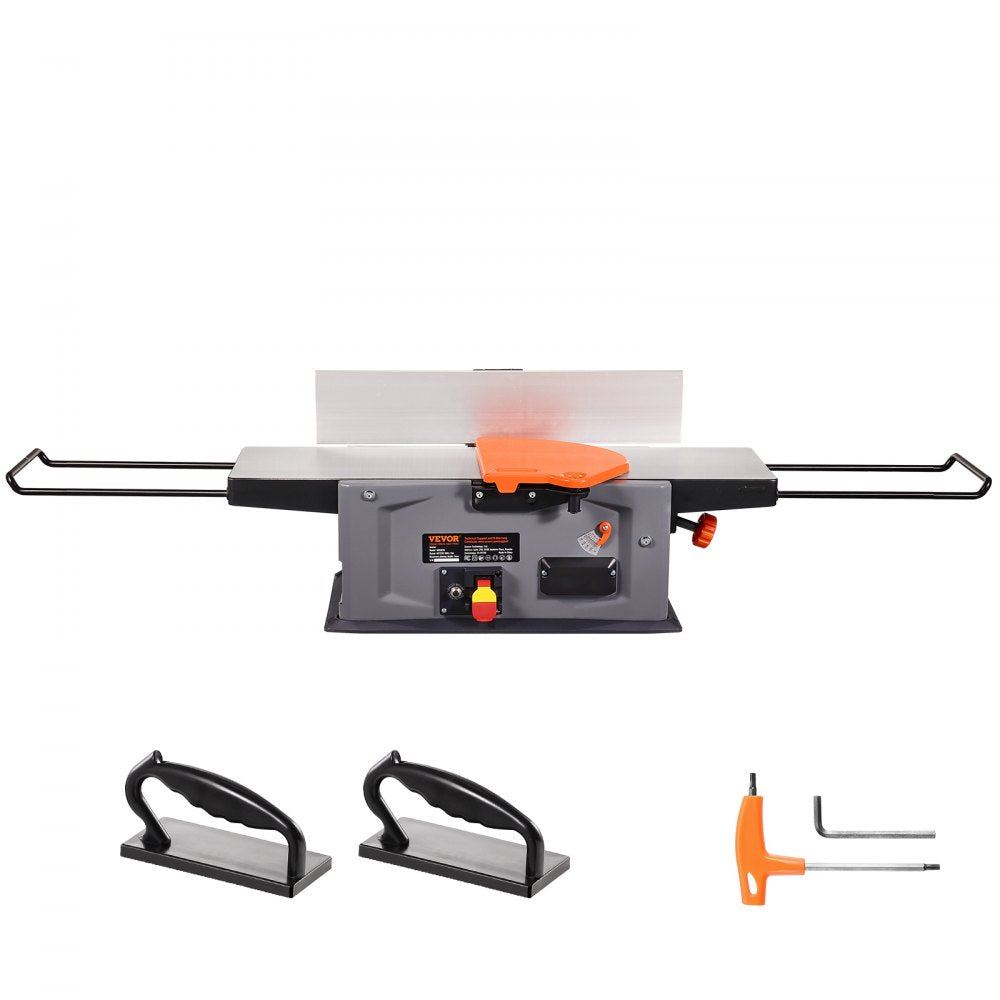 MB5020 - 8'' VEVOR Benchtop Jointer with 2HP Motor & Adjustable Fence