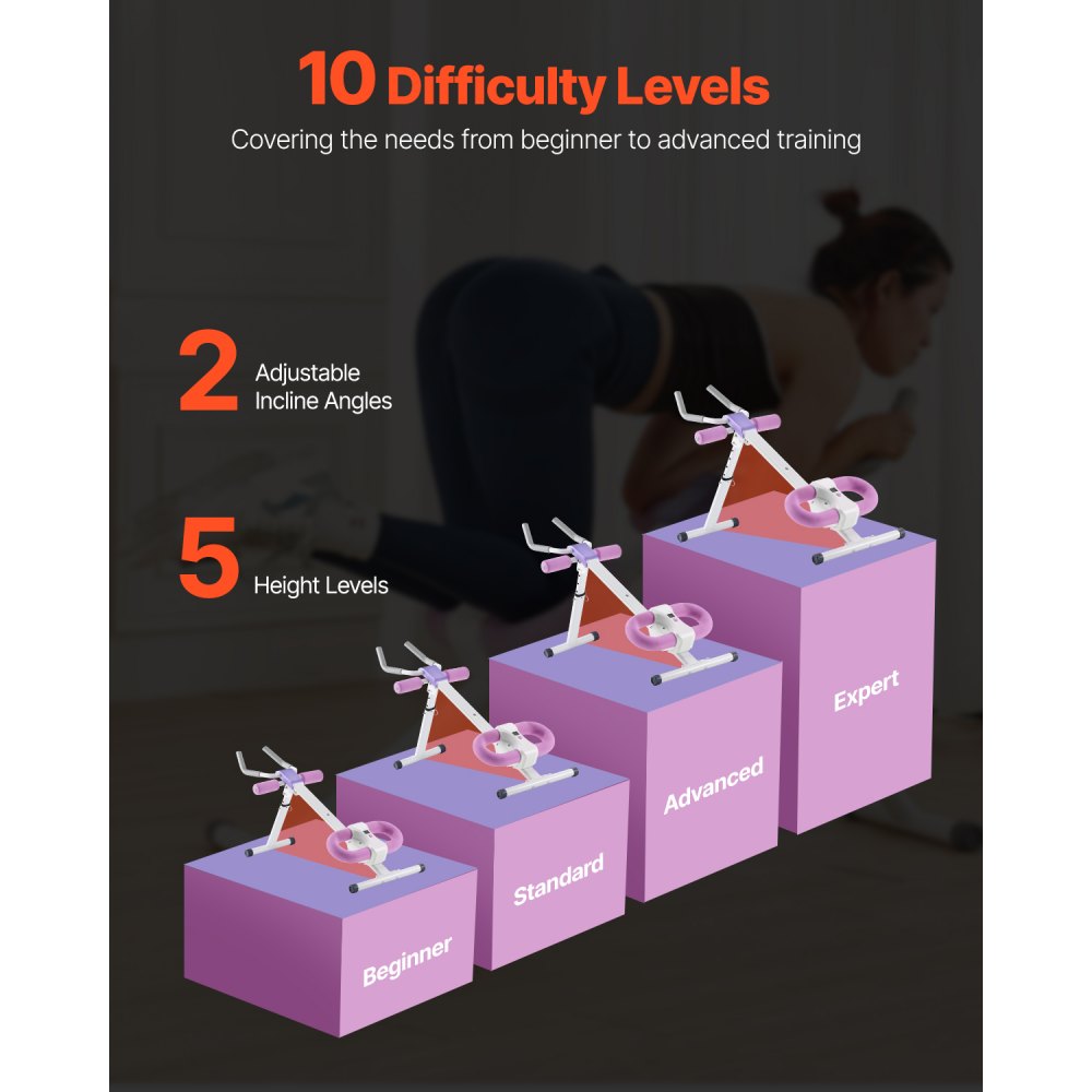 005A - Adjustable Ab Workout Machine for Core Strength Training