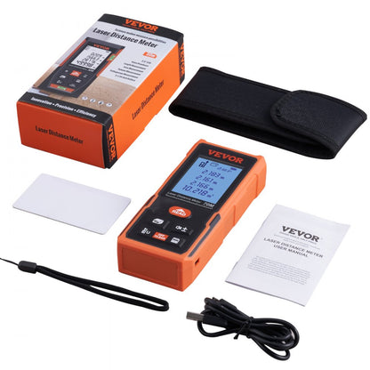 SW-DA70 - 229ft VEVOR Laser Measure, ±1/16'' Accuracy