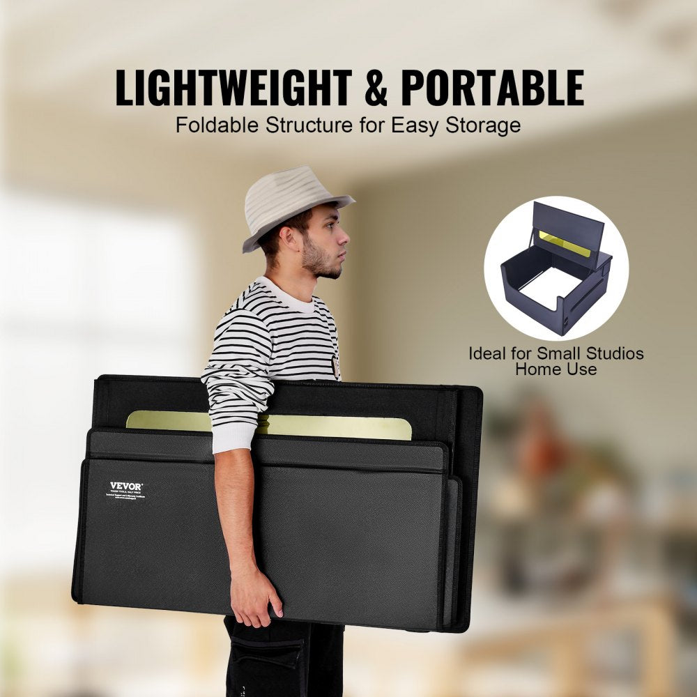 ZL-FHD-0026 - Space-Saving Laser Engraver Enclosure, 31.5"x19.6" with LED Light