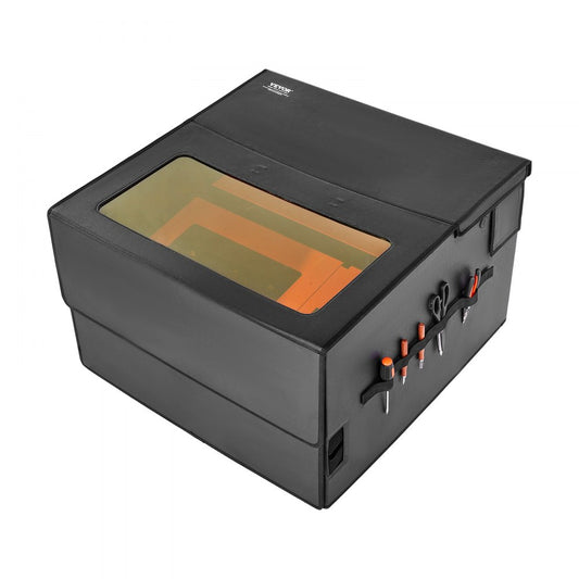 ZL-FHD-0026 - Space-Saving Laser Engraver Enclosure, 31.5"x19.6" with LED Light