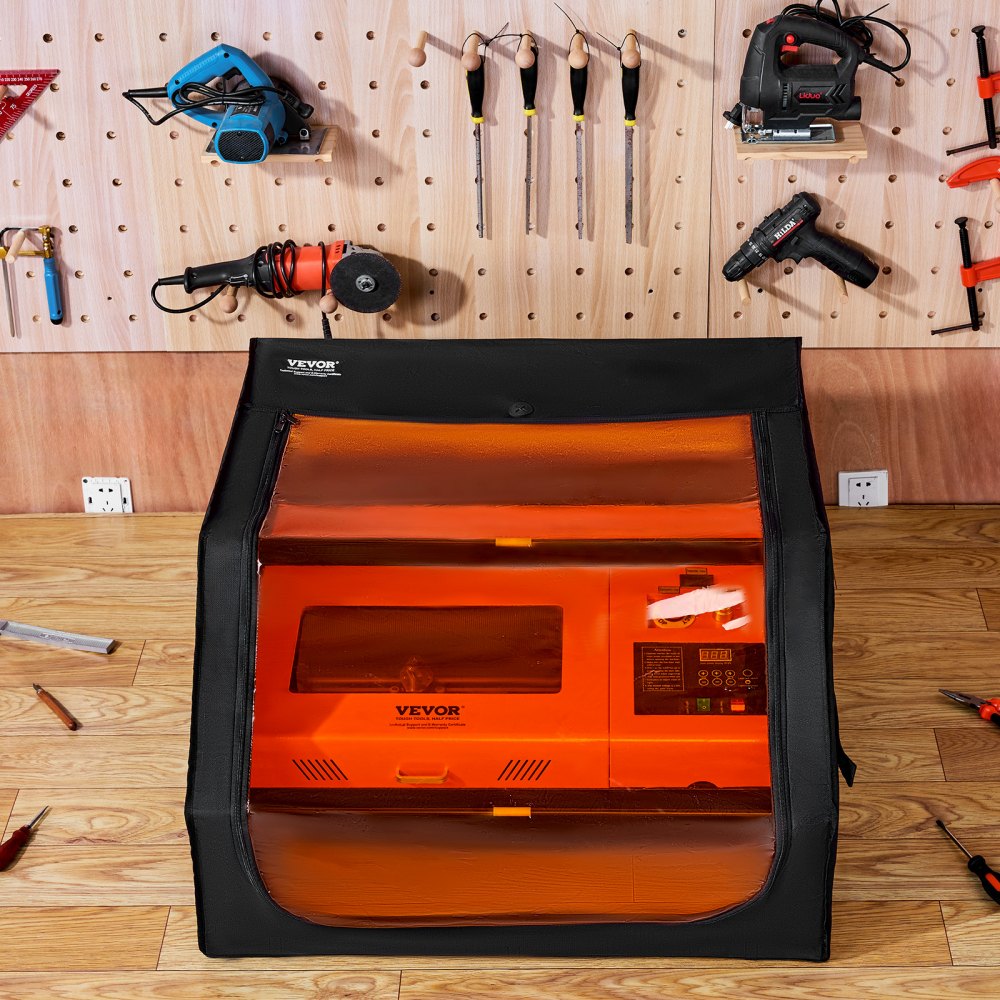 ZL-FHD-0023 - Spacious Laser Engraver Enclosure with Smoke Elimination and LED Light