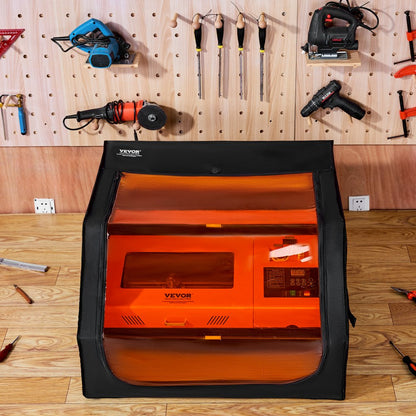 ZL-FHD-0023 - Spacious Laser Engraver Enclosure with Smoke Elimination and LED Light